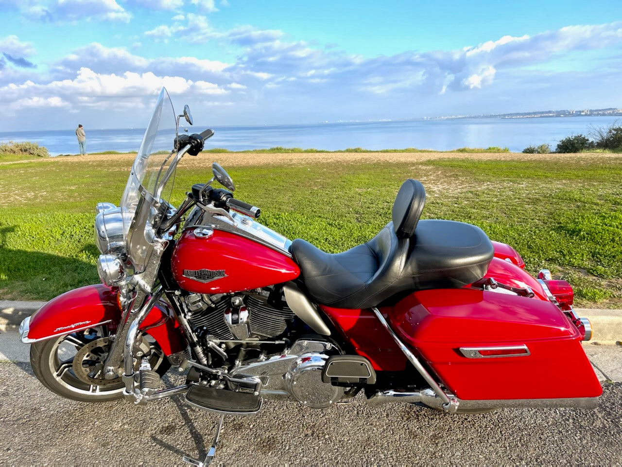 Polished Stainless Steel Motorcycle Drop Guards For Harley Davidson (Sold Out)