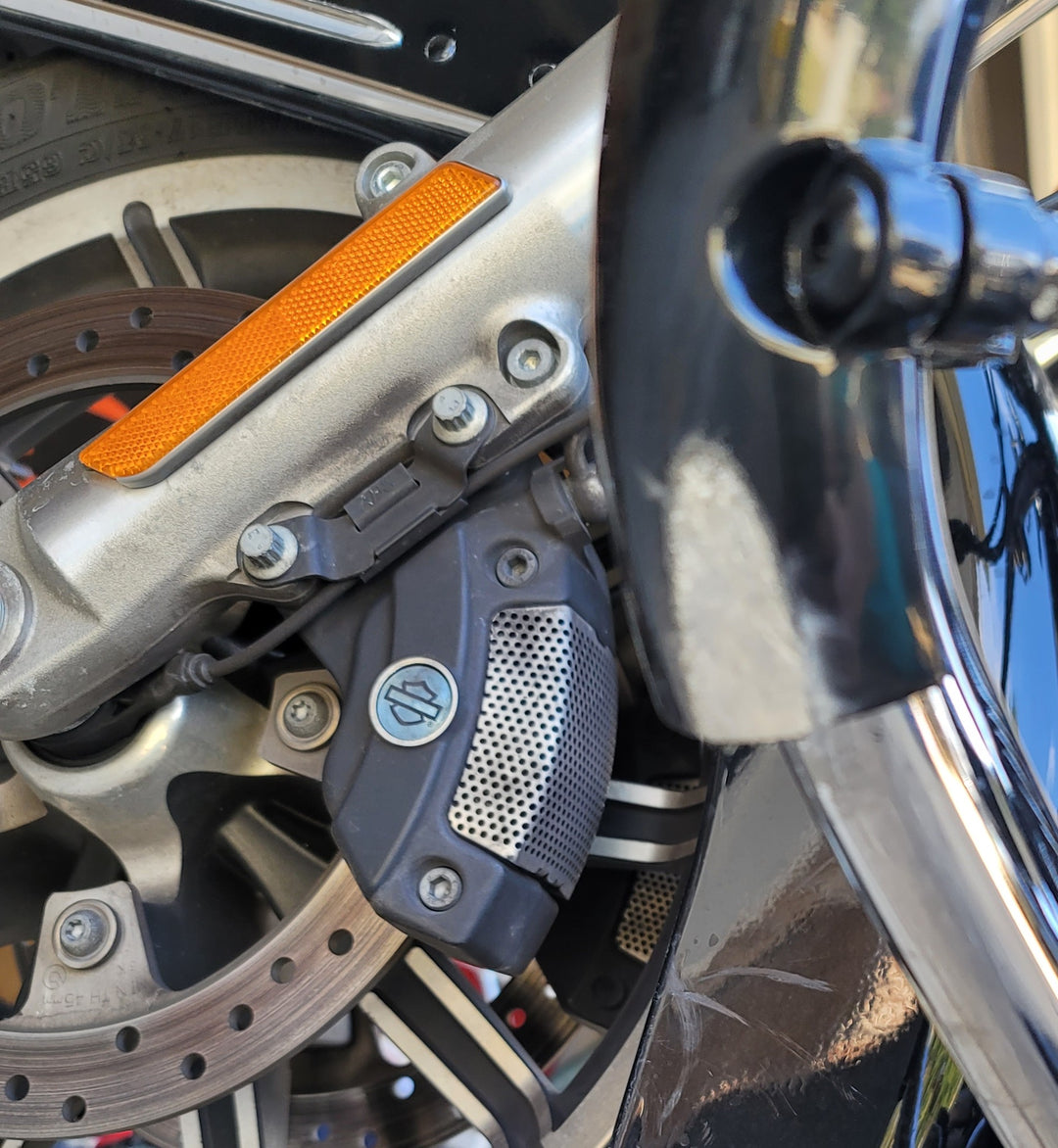 Rear motorcycle drop guard