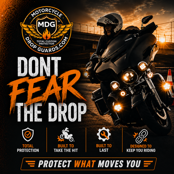Motorcycle Drop Guards for Harley Davidson Motorcycles