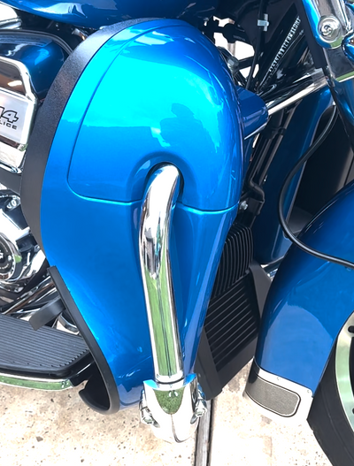 Polished Stainless Steel Motorcycle Drop Guards For Harley Davidson (Sold Out)