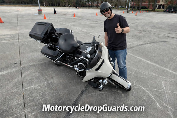 Motorcycle Drop Guards for Harley Davidson Motorcycles