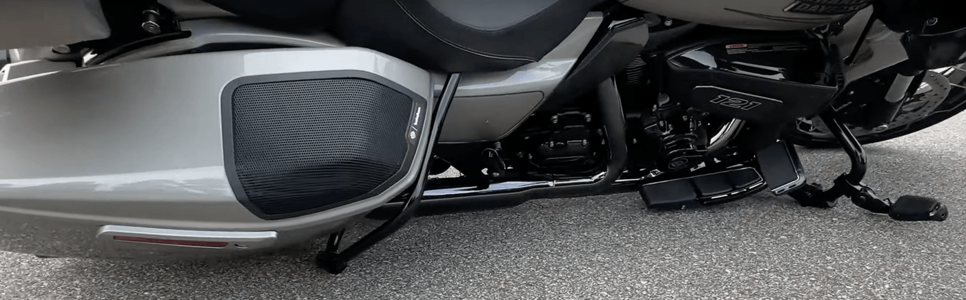 Black Powder Coat for New 2024 Harleys - motorcycledropguards