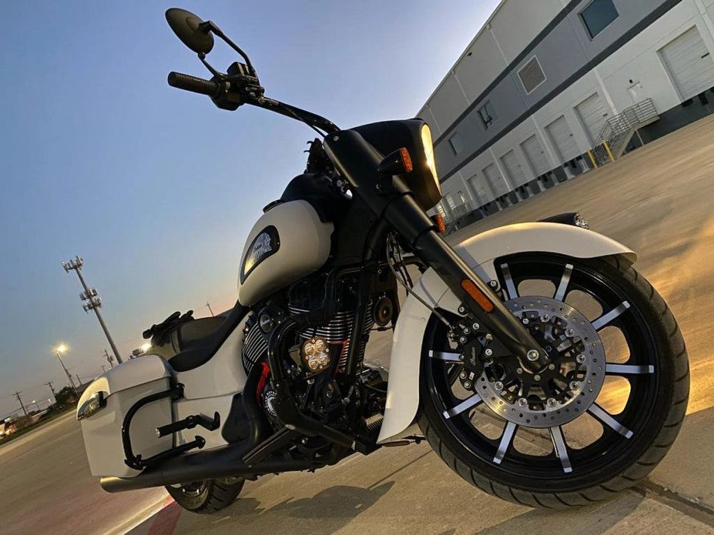 motorcycle drop guard protect your  indian