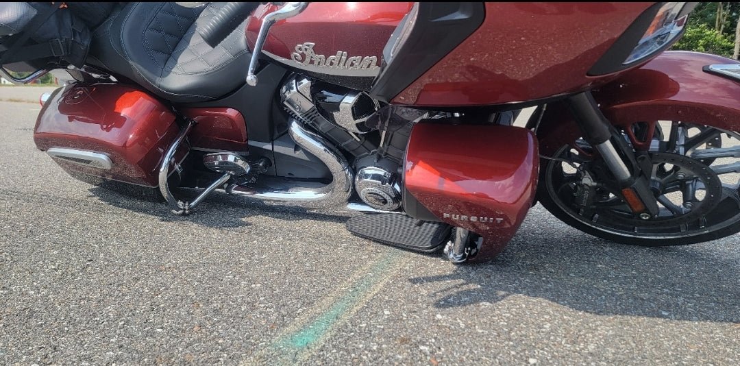 Polished Stainless For Indian Motorcycles - motorcycledropguards