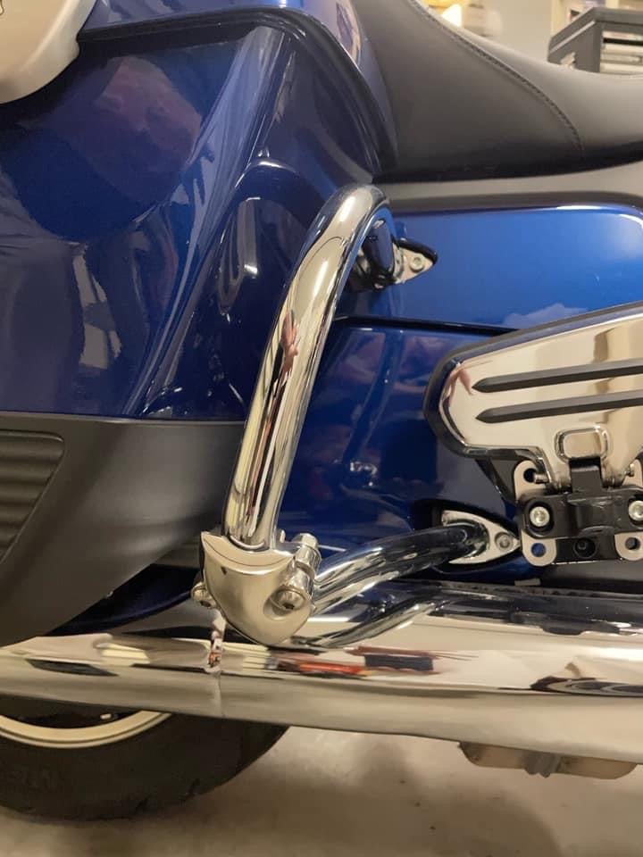 Polished Stainless For Indians - motorcycledropguards